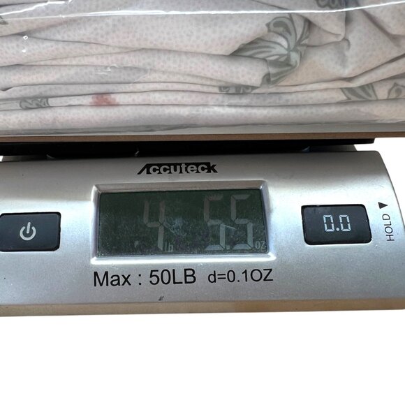 William Morris Queen Sheet Set Woodland White Pink Floral Print Cotton NWT - Picture 8 of 8